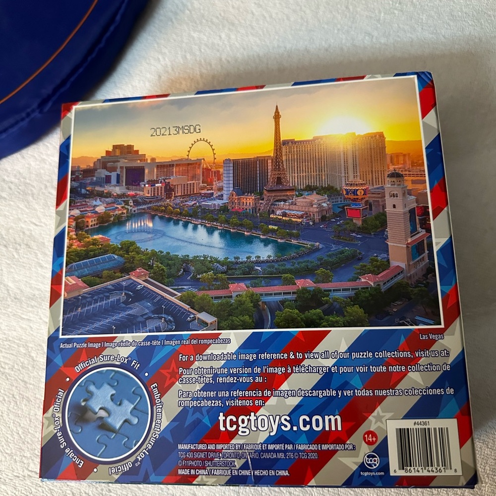 Las Vegas Puzzle & Puzzle Board - N w/o T - Picture 12 of 13